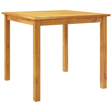 Set mobilier de grădină, 3 piese, lemn masiv de acacia - Img 3