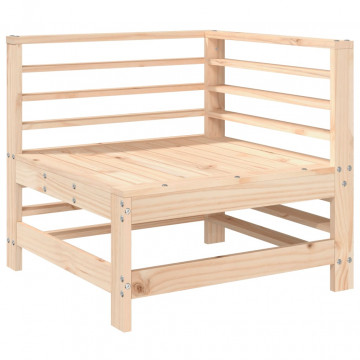 Set mobilier de grădină, 3 piese, lemn masiv de pin - Img 4