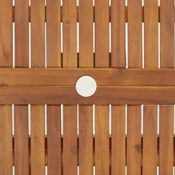 Set mobilier de grădină, 5 piese, lemn masiv de acacia - Img 6