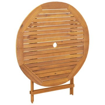 Set mobilier de grădină 5 piese textil antracit/lemn masiv - Img 7
