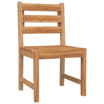 Set mobilier de grădină, 7 piese, lemn masiv de tec - Img 8