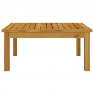 Set mobilier de grădină cu perne, 3 piese, lemn masiv de acacia - Img 3