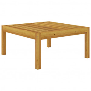 Set mobilier de grădină cu perne, 3 piese, lemn masiv de acacia - Img 8