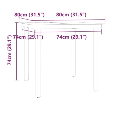 Set mobilier de grădină cu perne, 3 piese, negru - Img 7