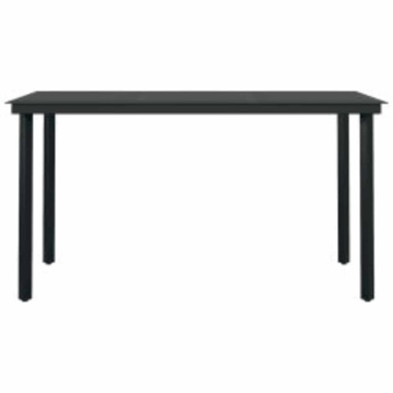 Set mobilier de grădină cu perne 5 piese maro sticlă polirattan - Img 6