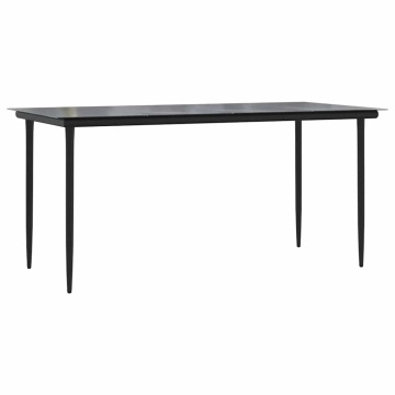 Set mobilier de grădină cu perne 5 piese maro sticlă polirattan - Img 5