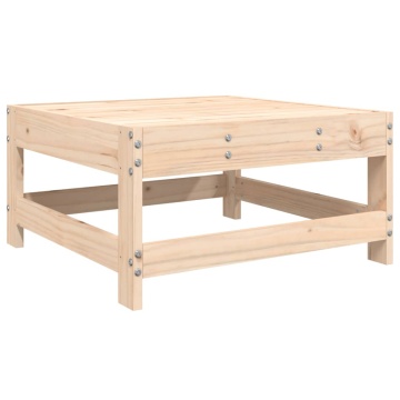 Set mobilier relaxare de grădină, 4 piese, lemn masiv de pin - Img 7