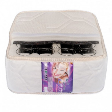 Set Saltea cu arcuri Dafin 90x200x22 plus 1 perna microfibra 50x70 - Img 3