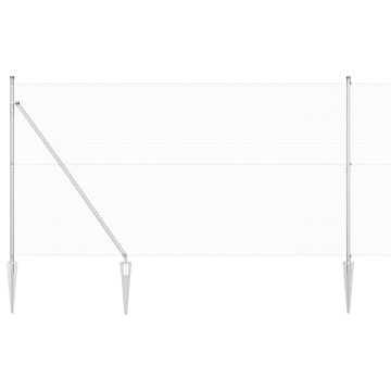 Set Stâlpi 2 Stâlpi Oțel galvanizat 10 x 1.5 m Rezistent - Img 2