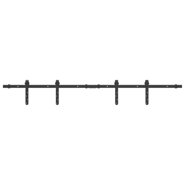 Set uși glisante pentru dulap 152,5 cm oțel carbon - Img 2