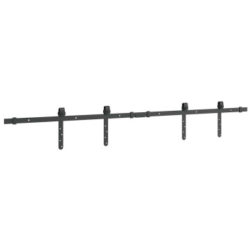 Set uși glisante pentru dulap 152,5 cm oțel carbon - Img 6