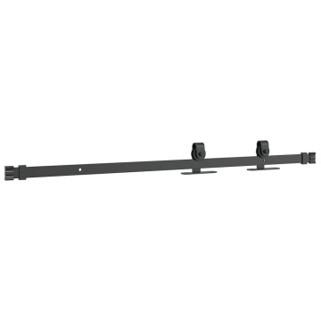 Set uși glisante pentru dulap 91,5 cm oțel carbon - Img 6