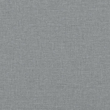 Șezlong cu perne, gri deschis, material textil - Img 6