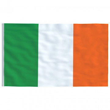 Steag Irlanda și stâlp din aluminiu, 5,55 m - Img 4