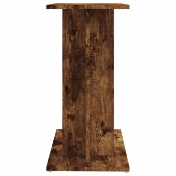 Suport acvariu, stejar afumat, 60x30x60 cm, lemn prelucrat - Img 8