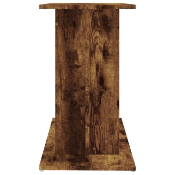 Suport acvariu, stejar afumat, 80x35x60 cm, lemn prelucrat - Img 8