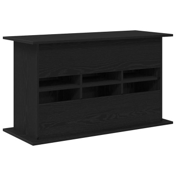 Suport acvariu Stejar negru 101x41x58 cm Lemn prelucrat - Img 7