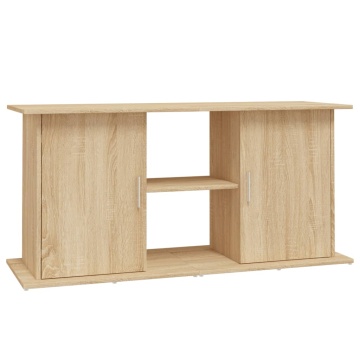 Suport acvariu, stejar sonoma, 121x41x58 cm, lemn prelucrat - Img 2