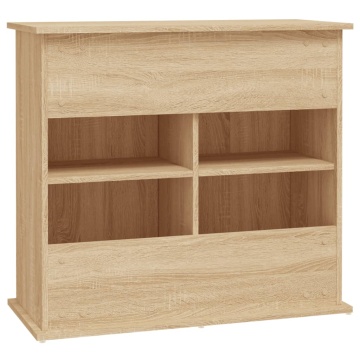 Suport acvariu, stejar sonoma, 81x36x73 cm, lemn prelucrat - Img 7