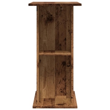 Suport de acvariu, lemn vechi, 36x75x72,5 cm, lemn prelucrat - Img 8