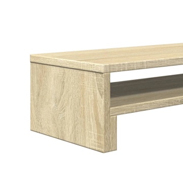 Suport de monitor, stejar sonoma, 54x22x15 cm, lemn prelucrat - Img 7