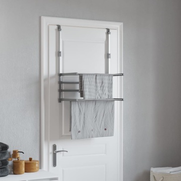 Suport de uscare pentru balcon, 54x25x42 cm, aluminiu - Img 1
