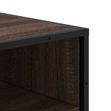 Suport pantofi Stejar maro 48x38x97,5 cm Lemn prelucrat - Img 6