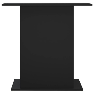 Suport pentru acvariu, negru, 75x36x72,5 cm, lemn prelucrat - Img 4