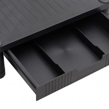 Suport pentru monitor, negru, 43x30,5x13 cm - Img 6