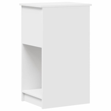 Suport turn pentru computer cu sertar alb 35x45x77 cm - Img 6