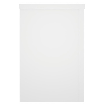 Suporturi de plante, 2 buc., alb, 25x25x35 cm, lemn prelucrat - Img 5