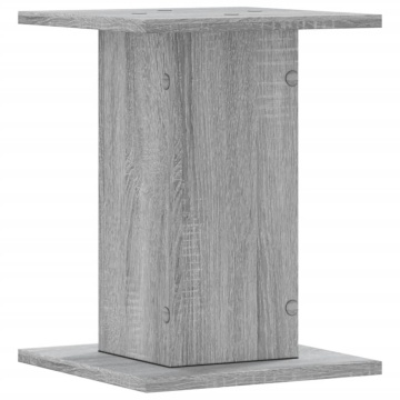 Suporturi de plante 2 buc. gri sonoma 30x30x40 lemn prelucrat - Img 6