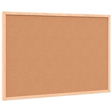 Tablă cu cadru din lemn masiv de pin negru 60x40 cm - Img 7