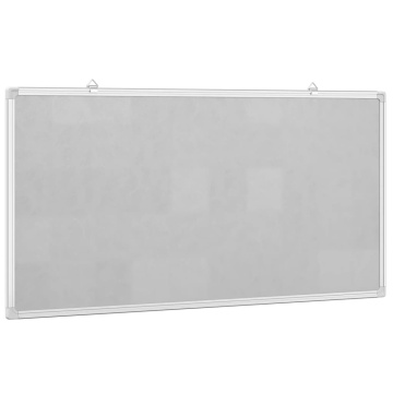 Tablă magnetică, alb, 60x30x1,7 cm, aluminiu - Img 4