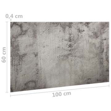 Tablă magnetică de perete, 100x60 cm, sticlă - Img 6