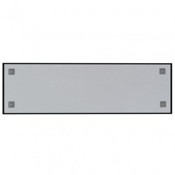 Tablă magnetică de perete neagră 30x20 cm, sticlă securizată - Img 4