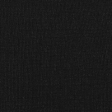 Tăblii de pat, 2 buc, negru, 100x5x78/88 cm, textil - Img 6