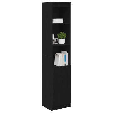 Tablou Stejar negru 37,5x35x180 cm Lemn prelucrat - Img 4