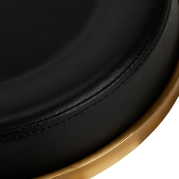 Taburet cosmetic H5 negru auriu - Img 6