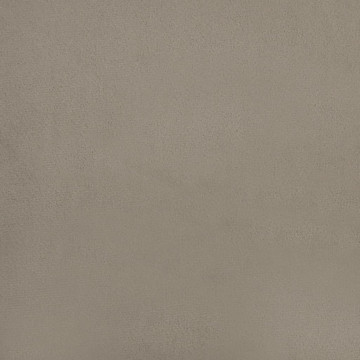 Taburet, gri deschis, 60x60x39 cm, catifea - Img 6