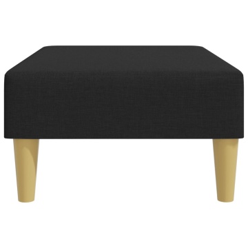 Taburet, negru, 77x55x31 cm, material textil - Img 8