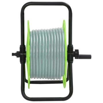 Tambur de furtun autonom, verde, pt. furtun 45 m 1/2 inch, oțel - Img 2