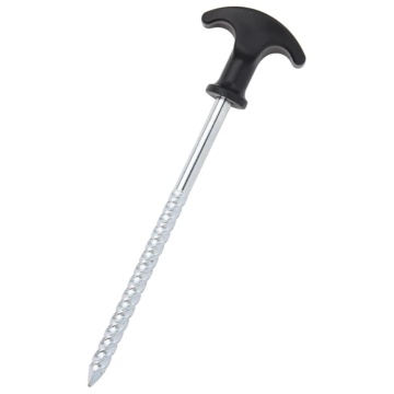 Țăruși de cort, 24 buc., 17 cm, Ø7 mm, oțel galvanizat - Img 2