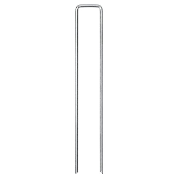 Țăruși de pământ în formă de U 50 buc. 20x4 cm oțel galvanizat - Img 3