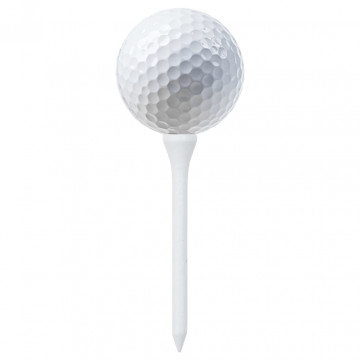 Teuri de golf, 1000 buc., alb, 83 mm, bambus - Img 2