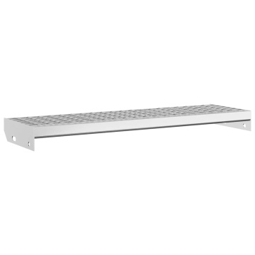Treaptă tip grătar, 80x24x7 cm, oțel galvanizat - Img 2