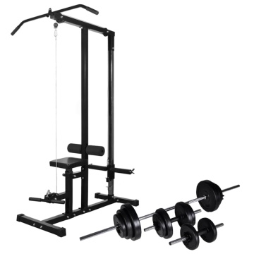 Turn de forță cu set de haltere & gantere 30,5 kg - Img 1