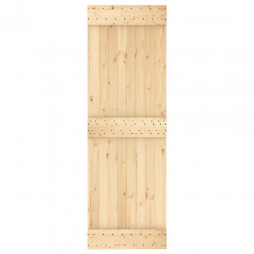Ușă „NARVIK”, 70x210 cm, lemn masiv de pin - Img 8