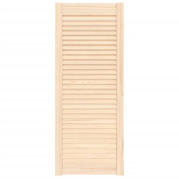 Ușă de dulap cu design lambriu, 99,3x39,4 cm, lemn masiv de pin - Img 2