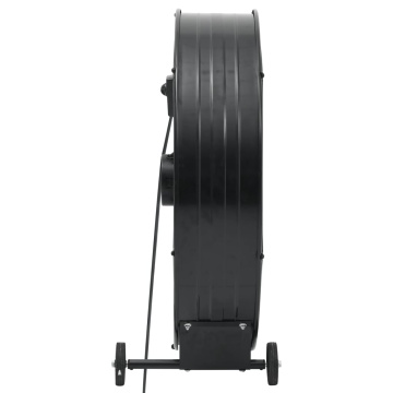 Ventilator industrial cu tambur, negru, 77 cm, 240 W - Img 3